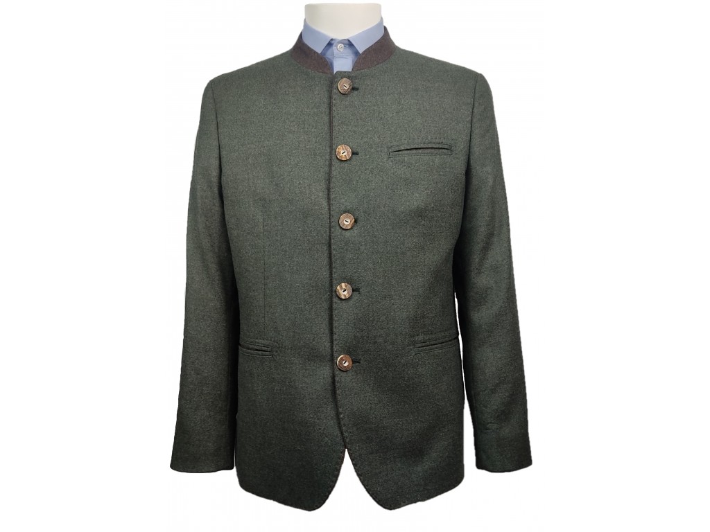 Solitario Corrección Con qué frecuencia Chaqueta austriaca de lana marca Scheinders verde Talla 46 Color 6131-VERDE