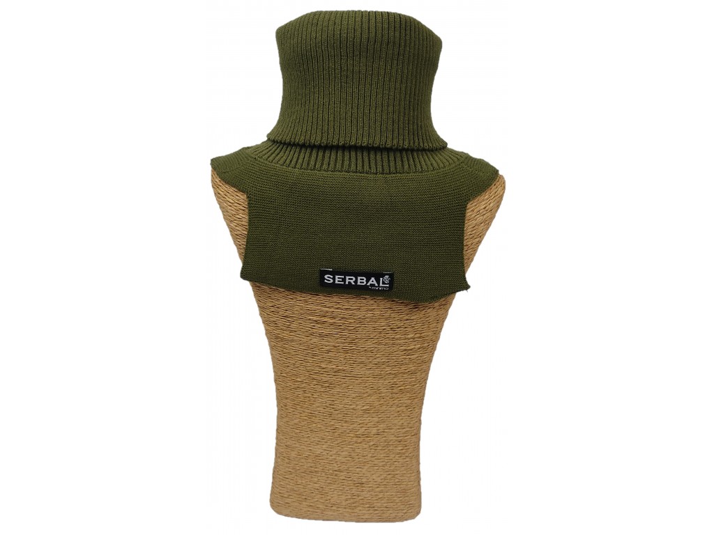 Cuello Serbal color verde