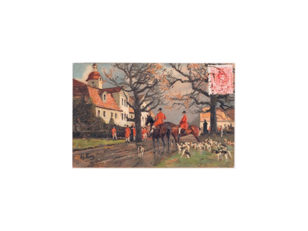 La tarjeta postal en la caza 1890-1930