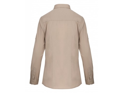 CAMISA SAFARI MUJER ALGODON 2