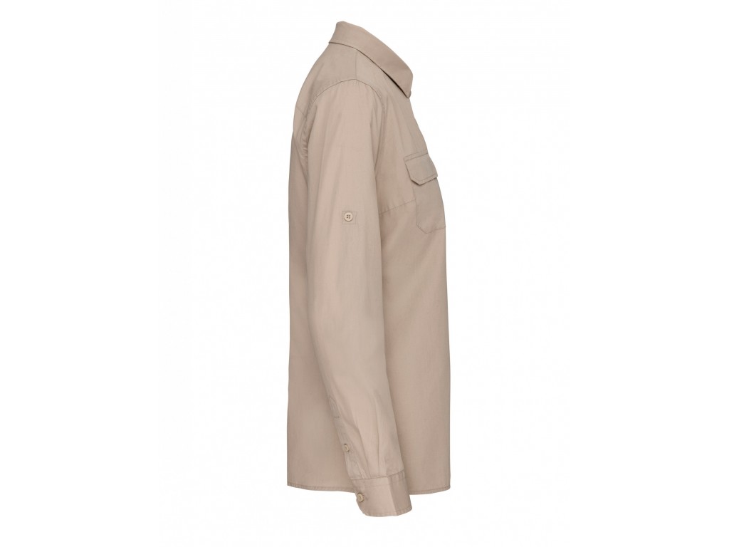 Camisa safari beige
