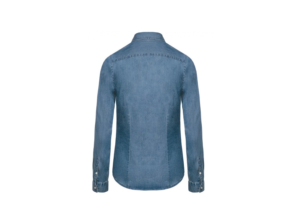 Camisa mujer efecto denim