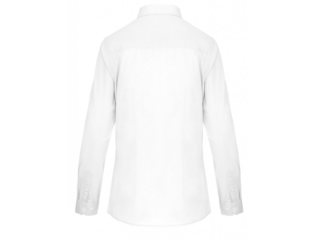 Camisa safari blanca