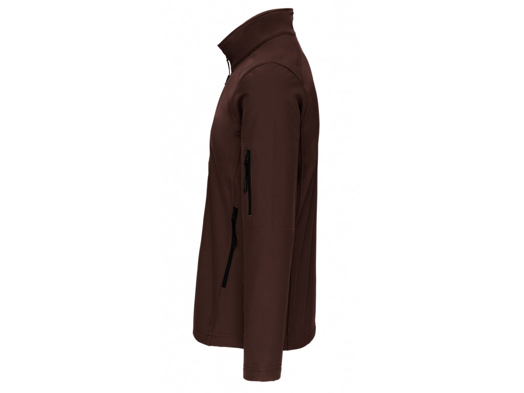Chaqueta Softshell marrón