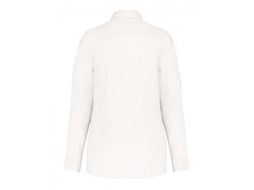 Camisa lino blanca