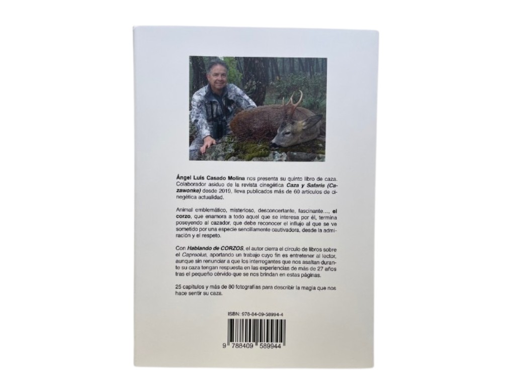 Libro Hablando de Corzos - Ángel Luis Casado Molina
