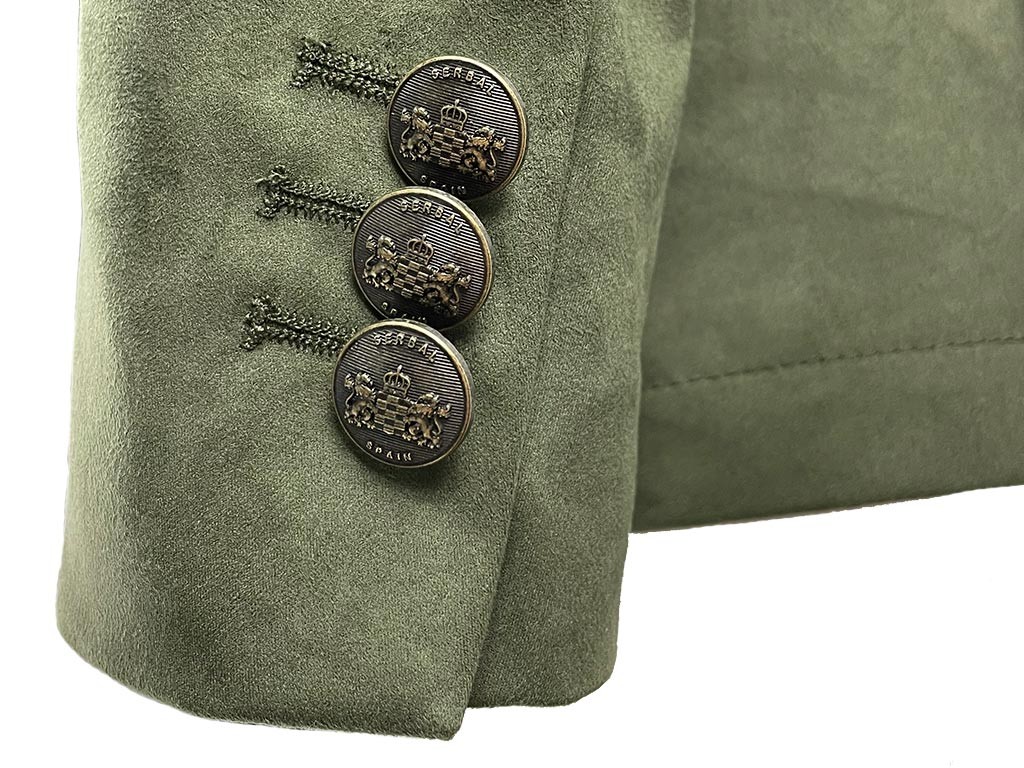 Chaqueta austríaca verde y azul