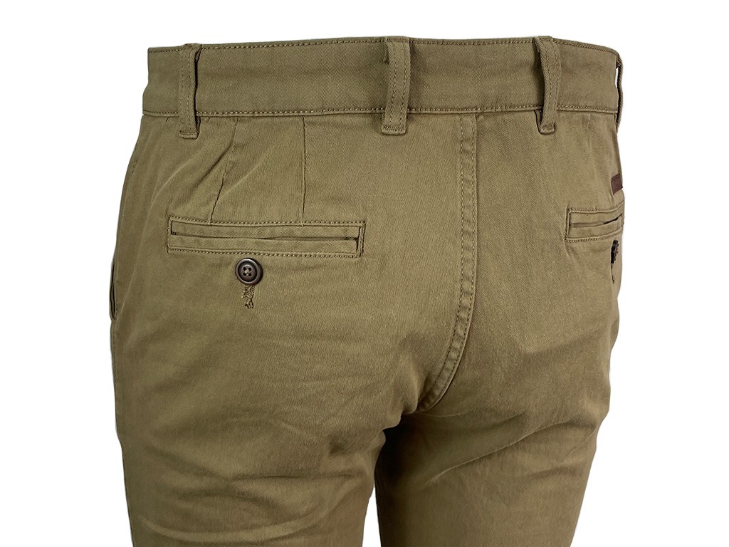 Pantalón chino de hombre camel