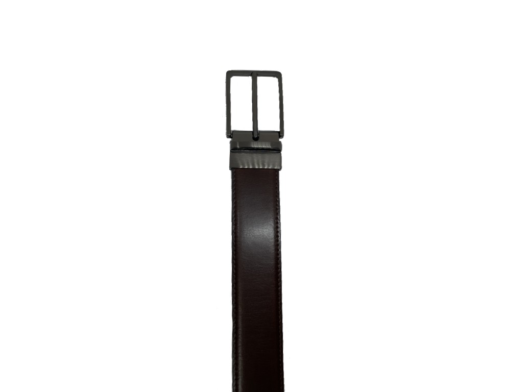 Cinturón reversible negro/marrón