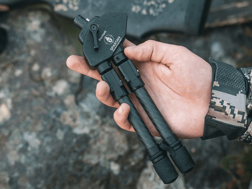 Bípode Javelin Spartan Pro Hunt Tac largo en Serbal de los Cazadores