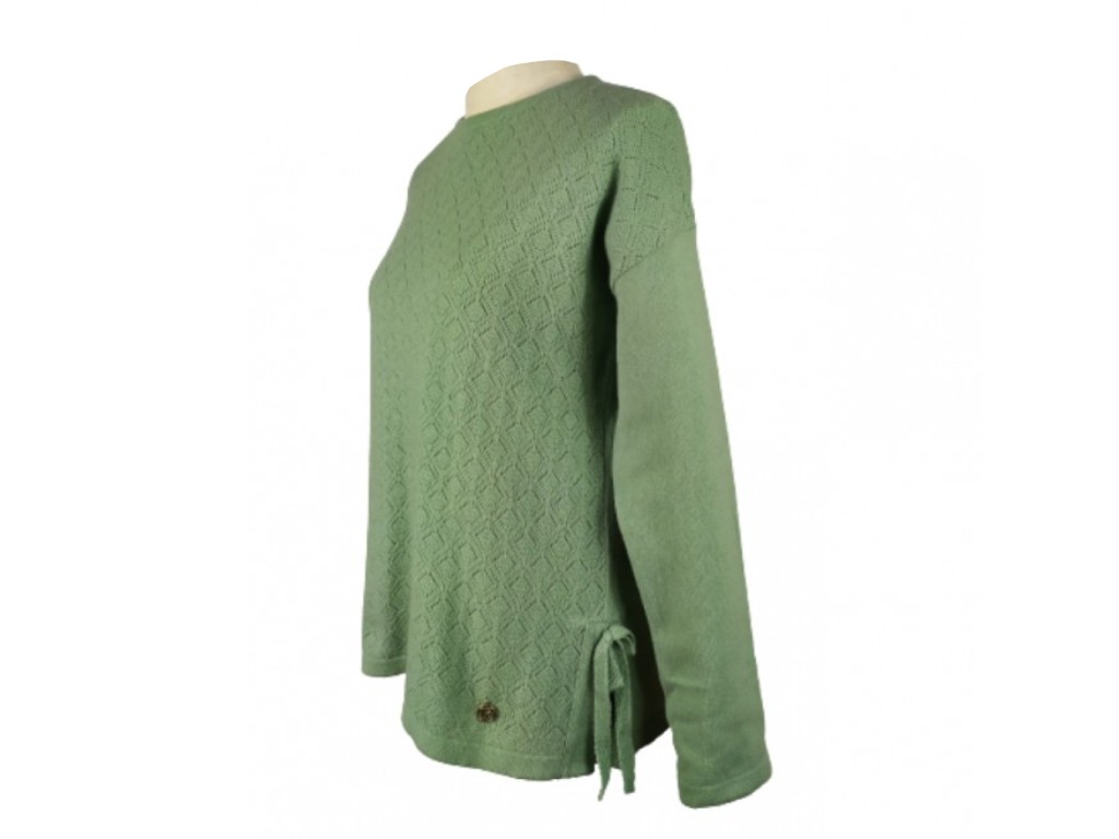 Jersey con lazos verde