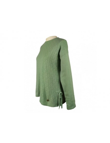 Jersey con lazos verde