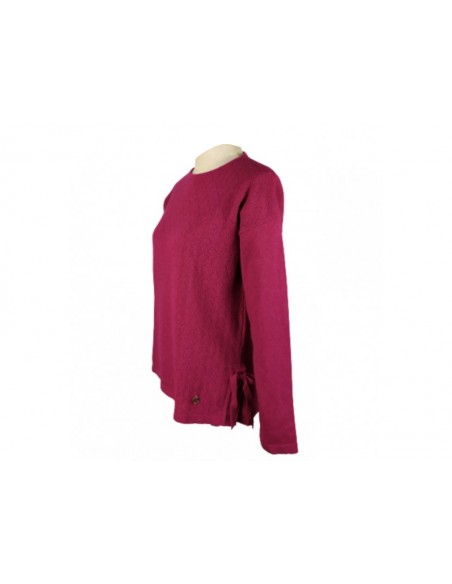 Jersey con lazos fucsia