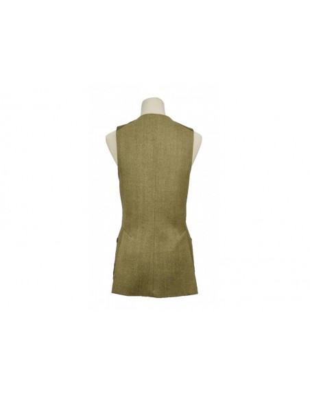 Tiradora Mujer Lana 100% Espiga Verde