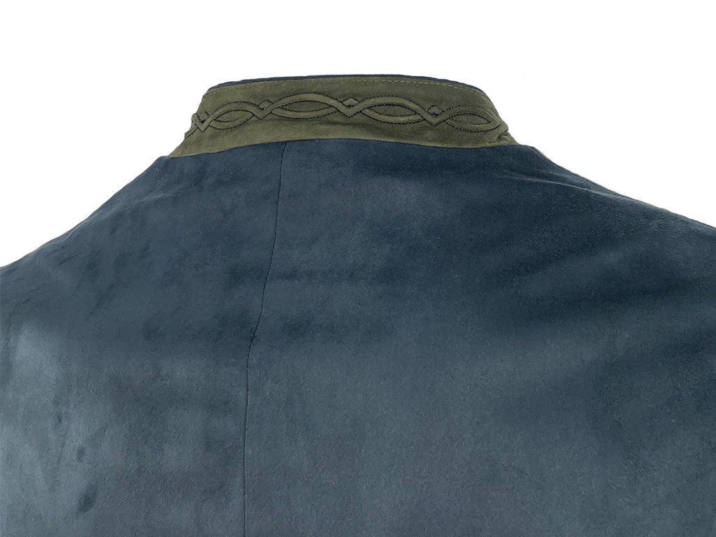 Chaqueta austríaca azul y verde