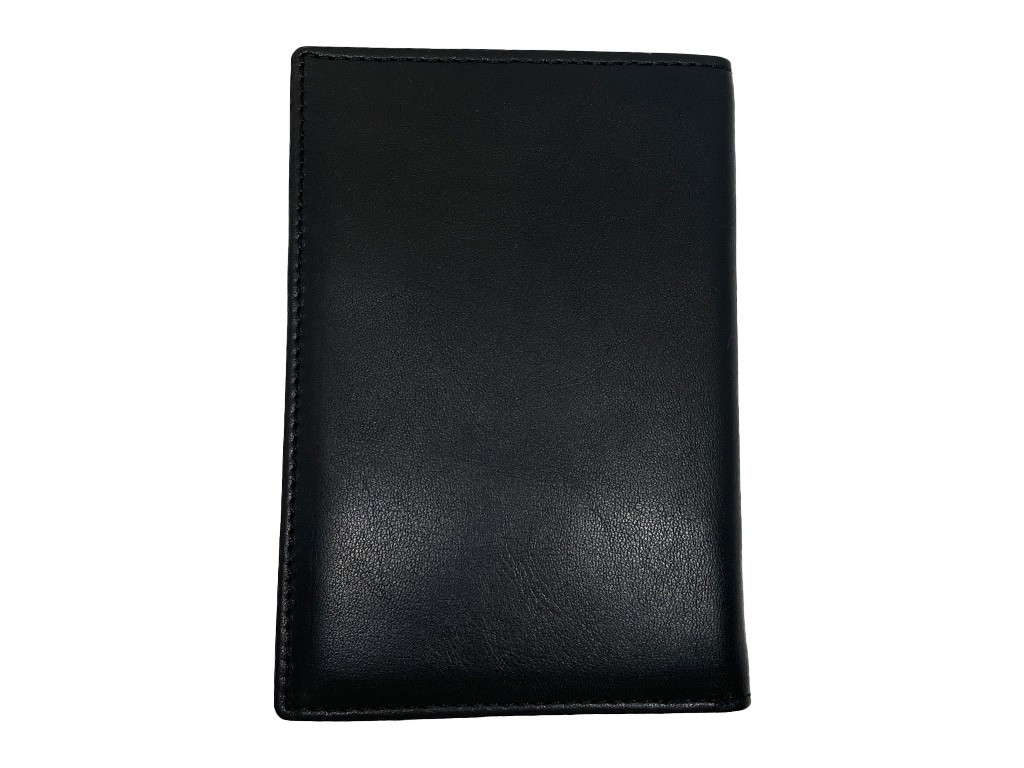 Cartera de cuero negra marca Beretta