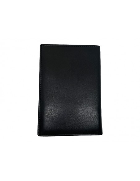 Cartera de cuero negra marca Beretta