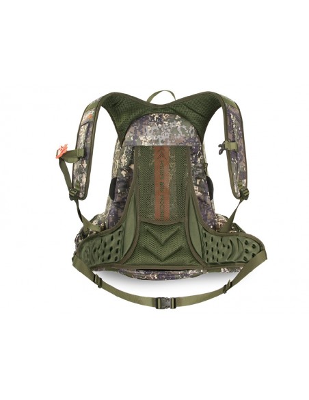 Mochila caza con bolsillo para rifle Suede Camo 38 litros PF Pro Nature by Marsupio