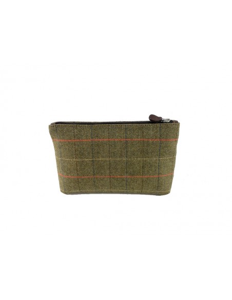Bolsito de maquillaje de  tweed exclusivo en Serbal de los Cazadores