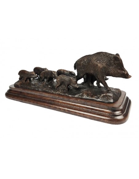 Bronce de cochina con rayones de Lucio Relaño