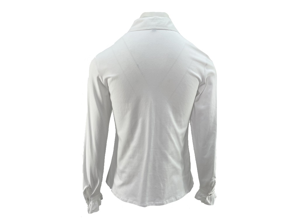 Camisa blanca tira bordada