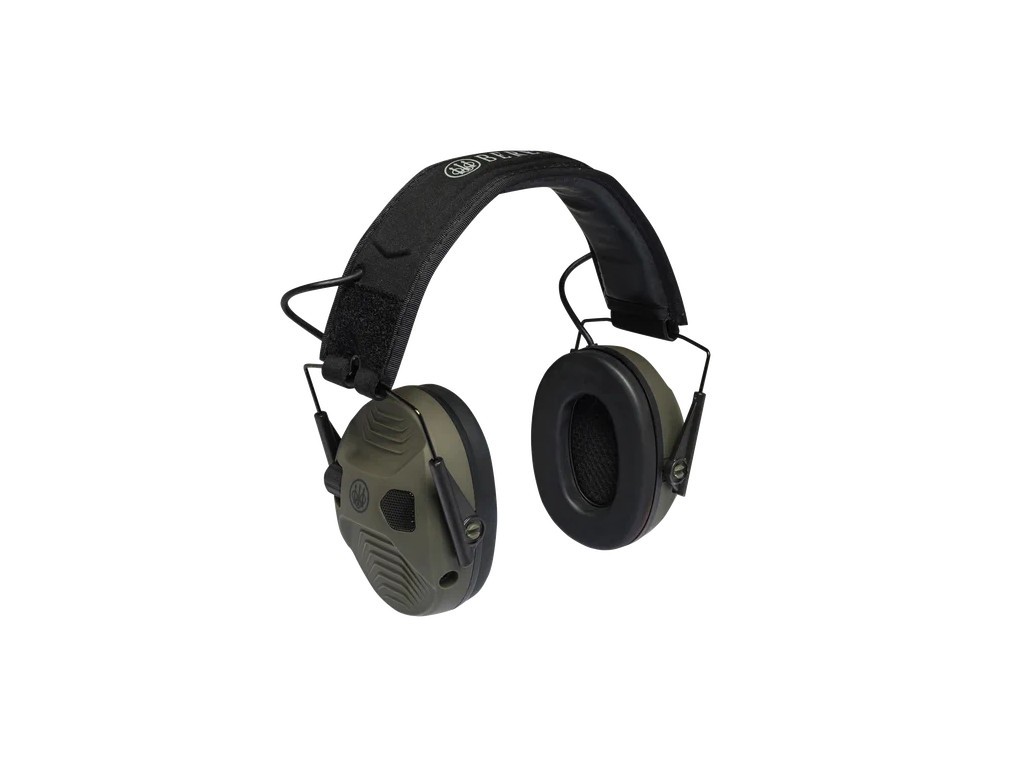 Auriculares electrónicos de tiro verde