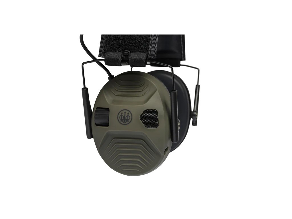 Auriculares electrónicos de tiro verde