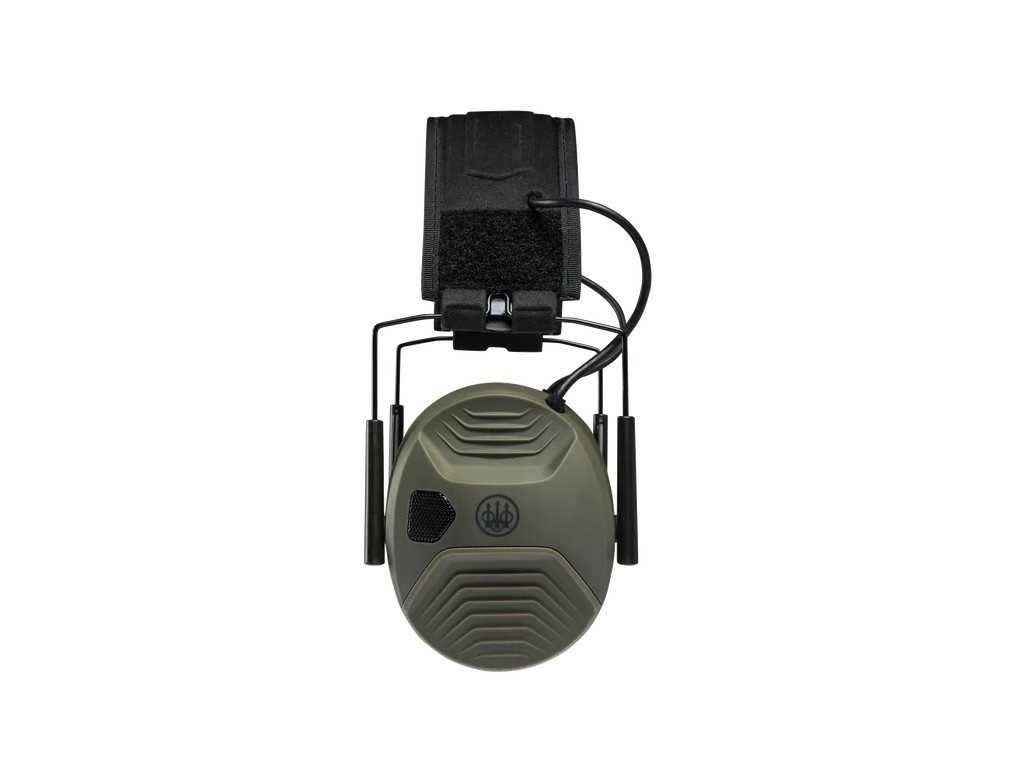 Auriculares electrónicos de tiro verde