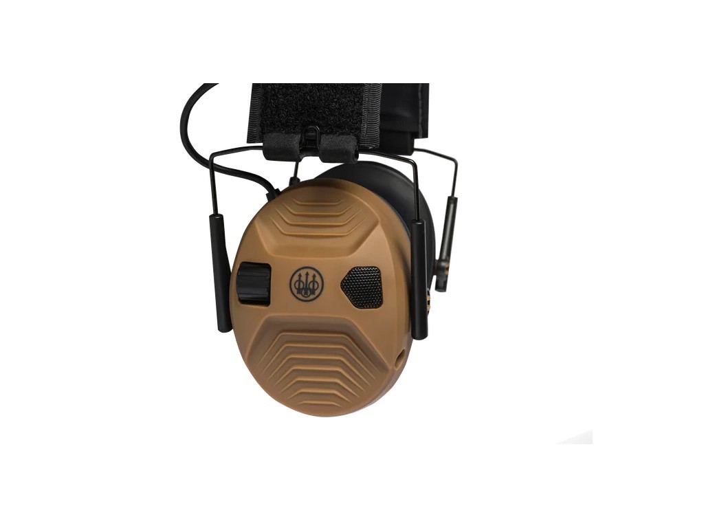 Auriculares electrónicos de tiro marrón