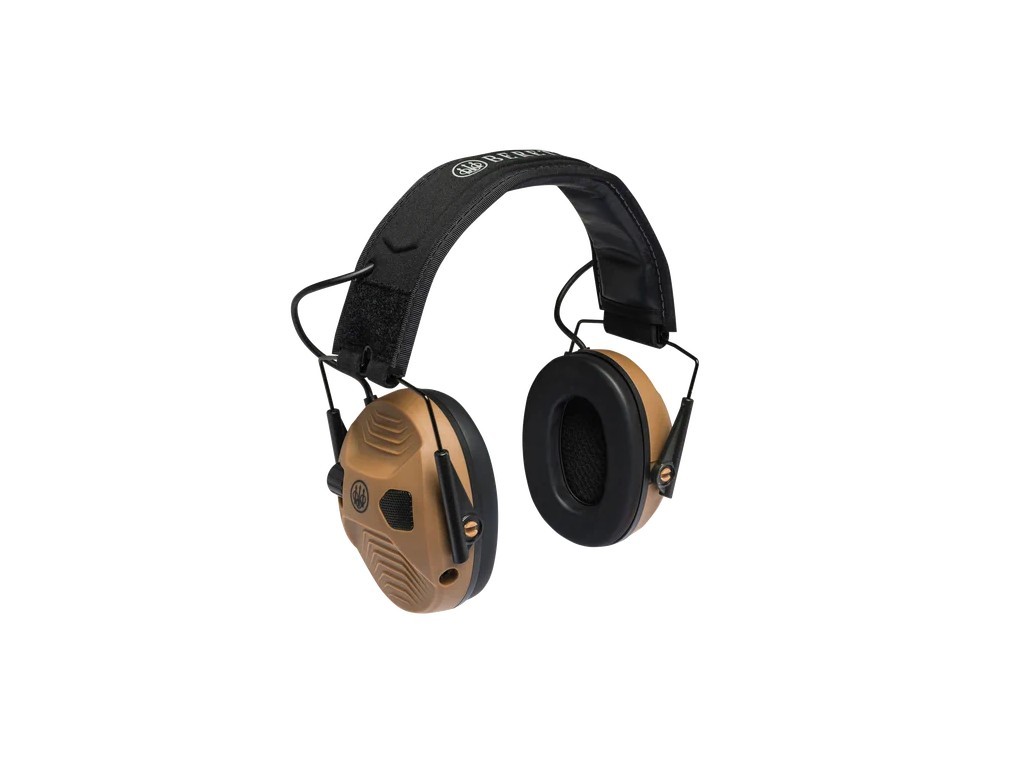 Auriculares electrónicos de tiro marrón