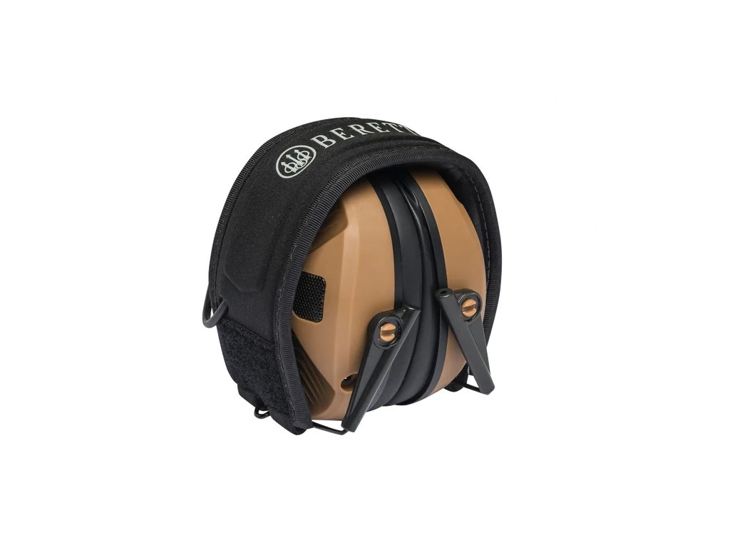 Auriculares electrónicos de tiro marrón