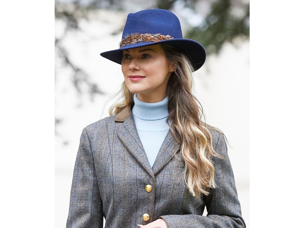 Sombrero Alan Paine azul