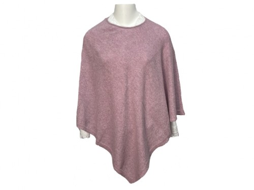 Poncho cashmere rosita