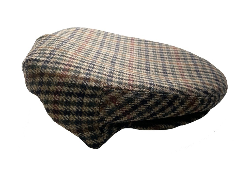 Gorra de lana tweed