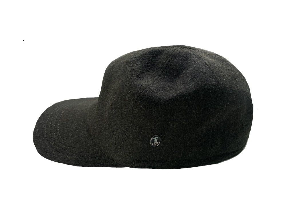 Gorra de lana verde oscuro