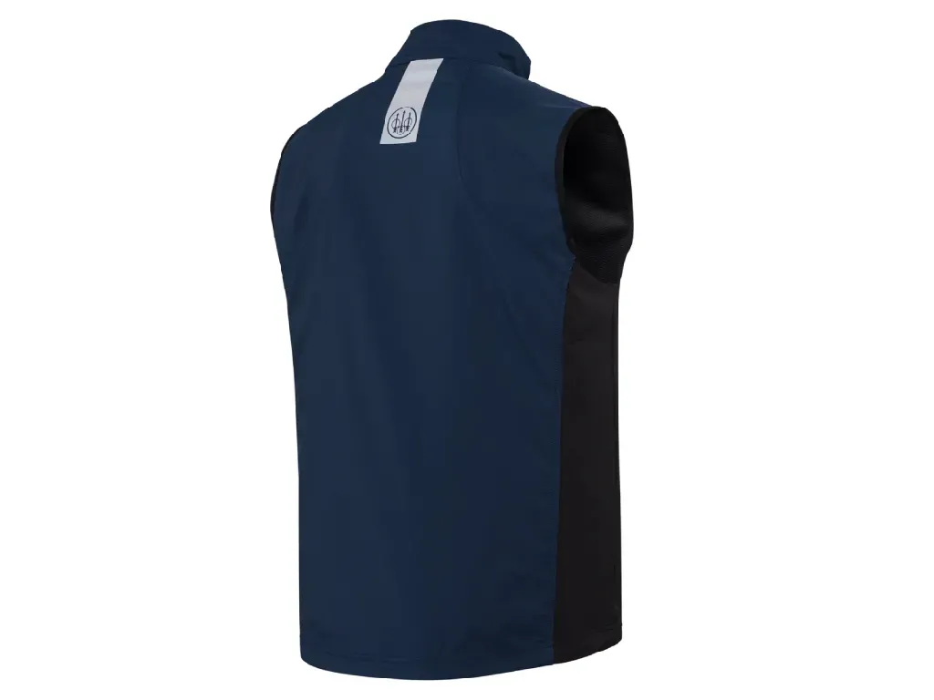 Chaleco cortavientos azul