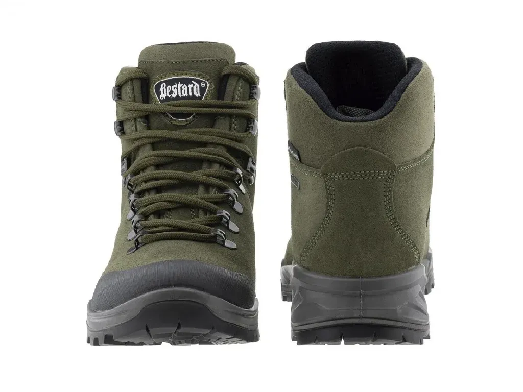 Bota de piel Bestard verde