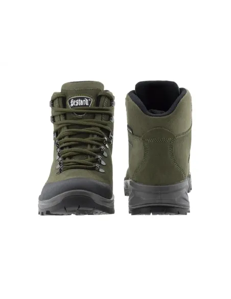 Bota de piel Bestard verde