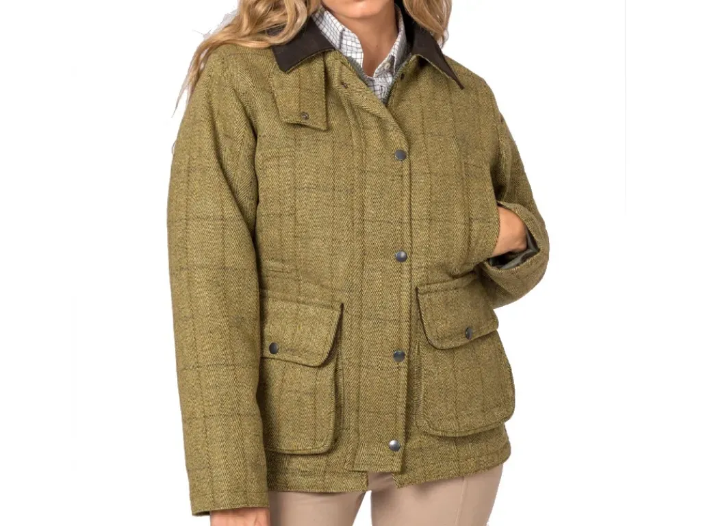 CHAQUETON TWEED MUJER