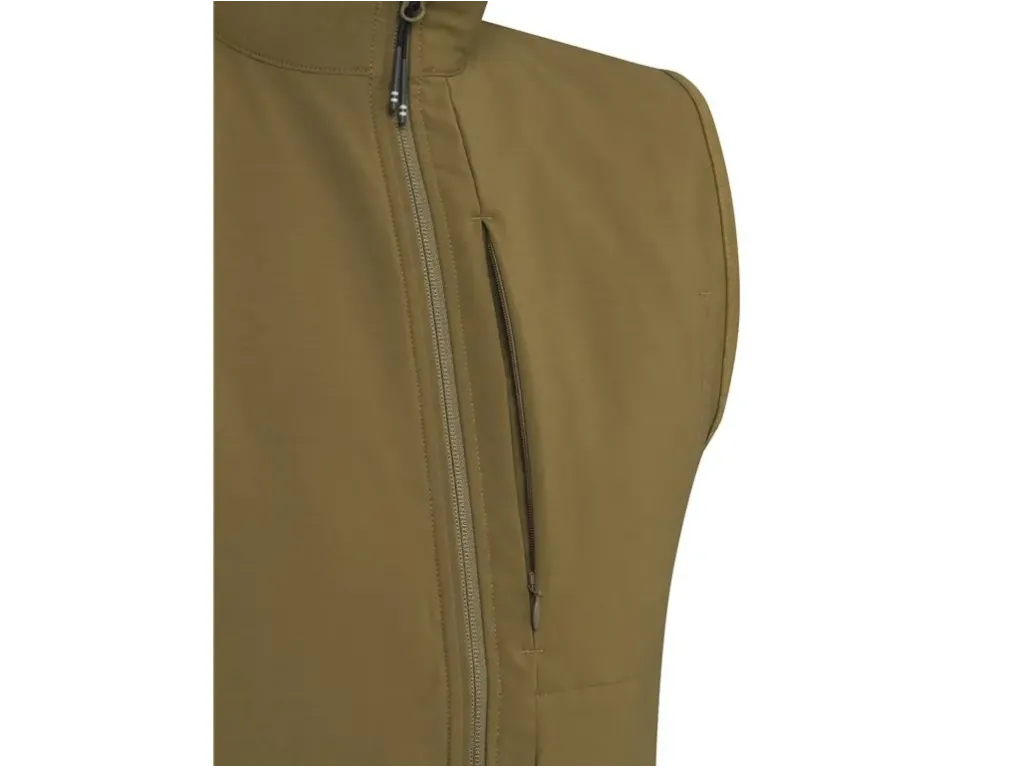 Chaleco cortavientos beige