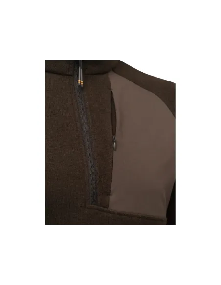 Polar Abisko Half Zip marrón