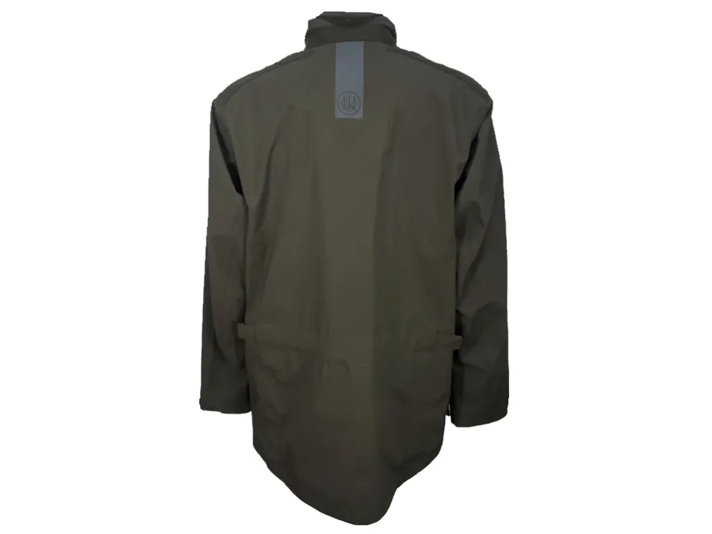 Chaqueta impermeable marrón