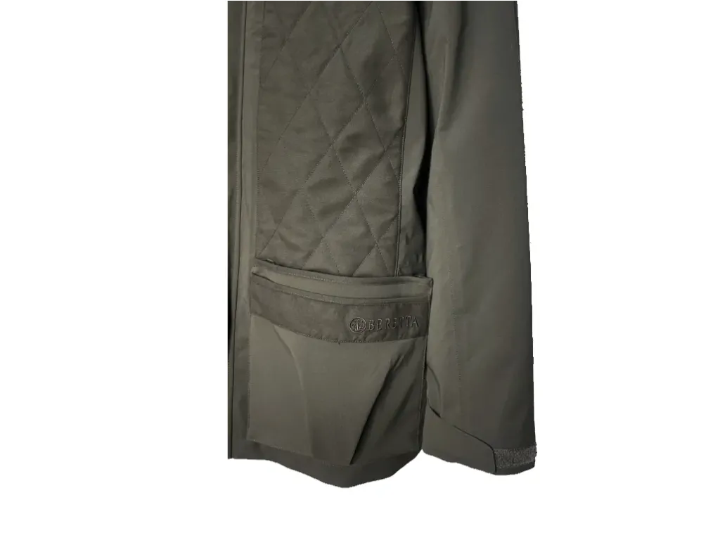 Chaqueta impermeable marrón
