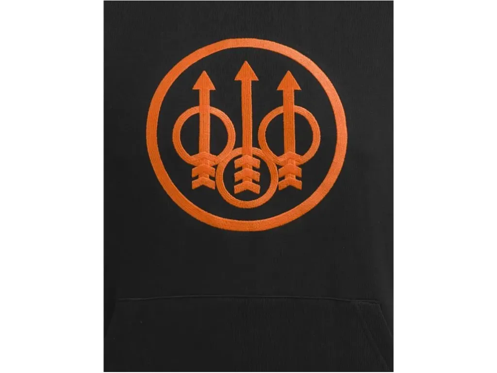 Sudadera Beretta negro/naranja