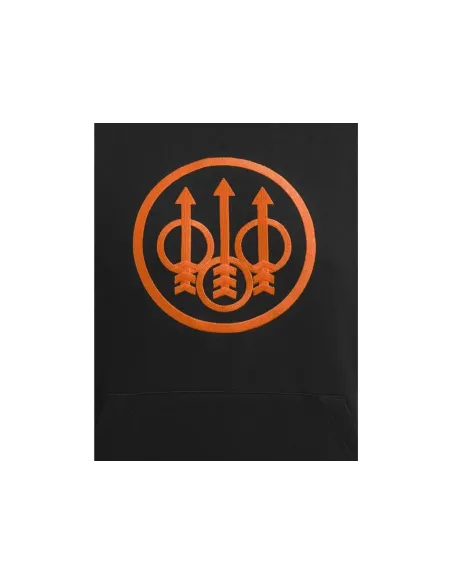 Sudadera Beretta negro/naranja