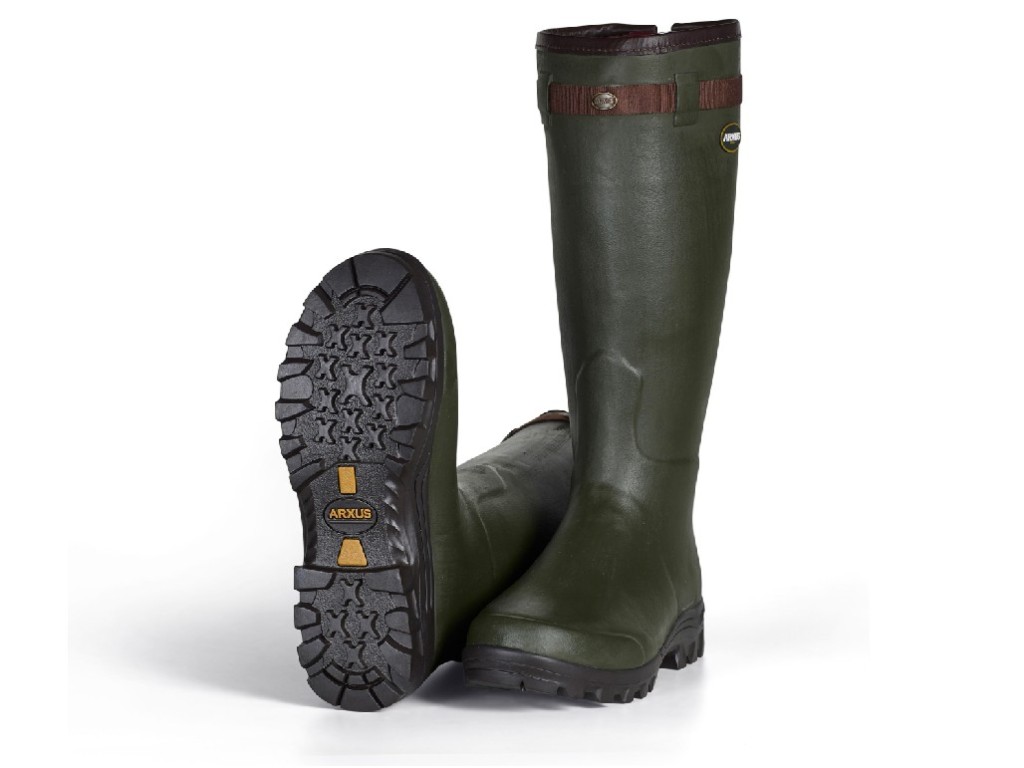 Bota Arxus caucho verde