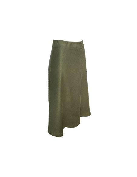 Falda antelina verde