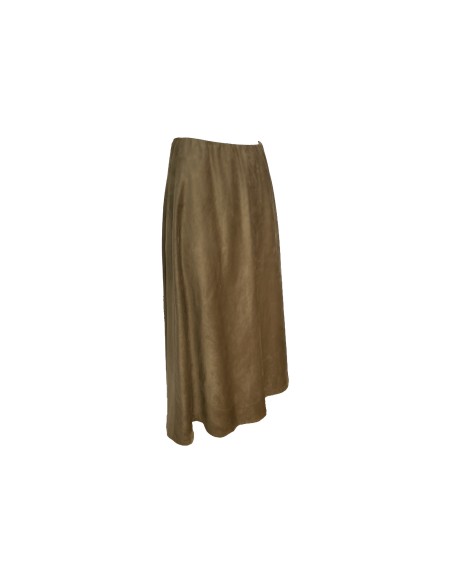 Falda antelina camel