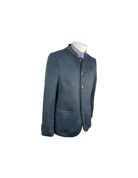 Chaqueta austríaca azul y verde