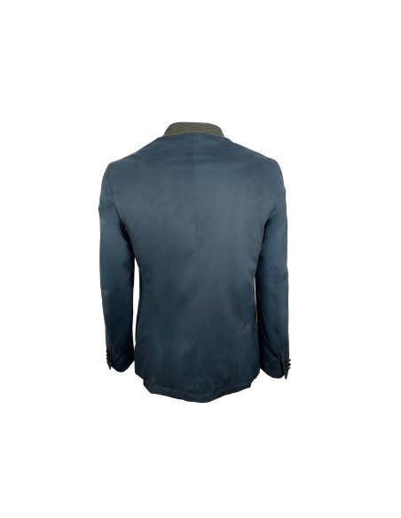 Chaqueta austríaca azul y verde